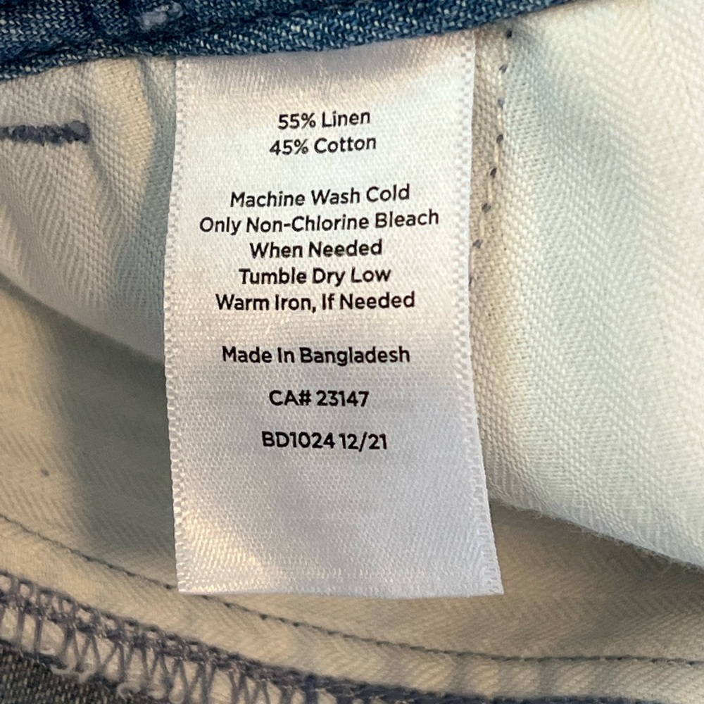 Talbots Light Blue Denim Pants - Picture 10 of 13